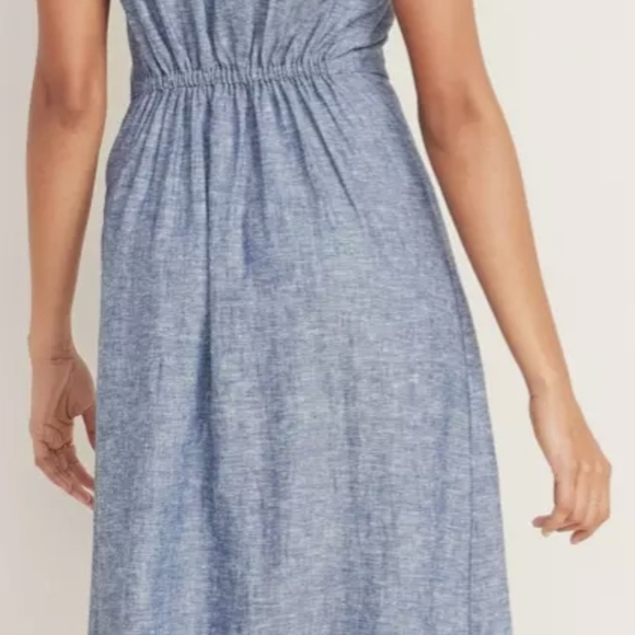 Linen blend dress - Picture 8 of 8